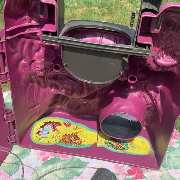 Vintage He-Man Snake Mountain Toy c. 1983 with Microphone Rare - Picture 6 of 11